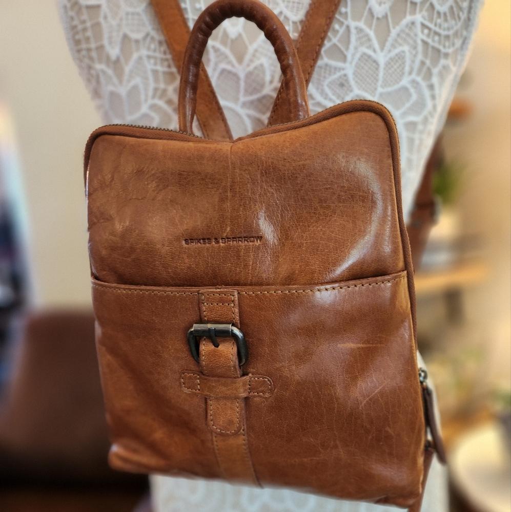 Spikes and Sparrow Backpack Purse